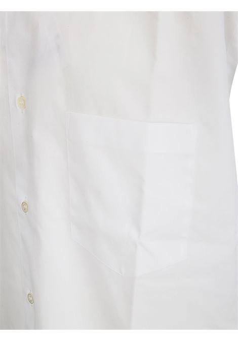 White logo-embroidered shirt Comme Des Garcons Homme - men COMME DES GARCONS HOMME | HOB1033